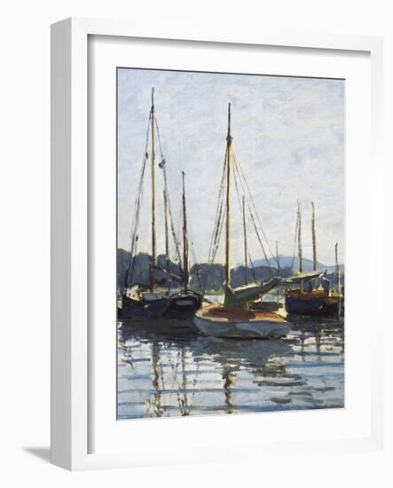 Pleasure Boats, Argenteuil-Claude Monet-Framed Art Print