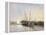 Pleasure Boats at Argenteuil-Claude Monet-Framed Stretched Canvas