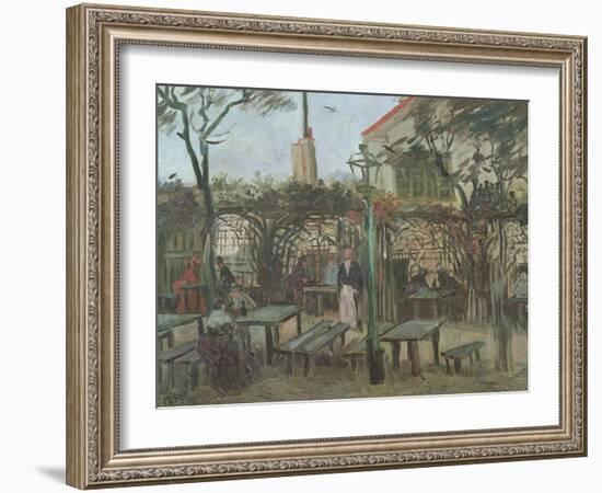 Pleasure Gardens at Montmartre, c.1886-Vincent van Gogh-Framed Giclee Print