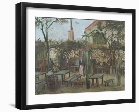 Pleasure Gardens at Montmartre, c.1886-Vincent van Gogh-Framed Giclee Print