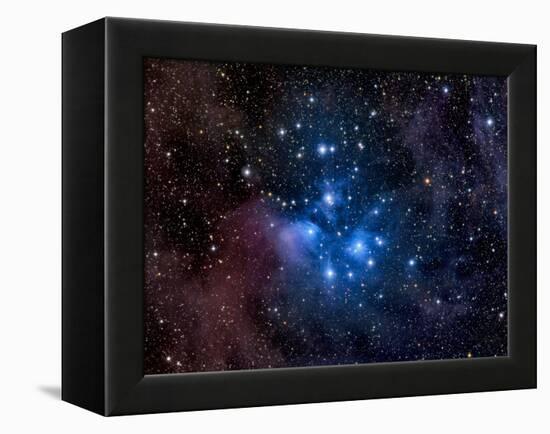 Pleiades, also known as the Seven Sisters-Stocktrek Images-Framed Premier Image Canvas