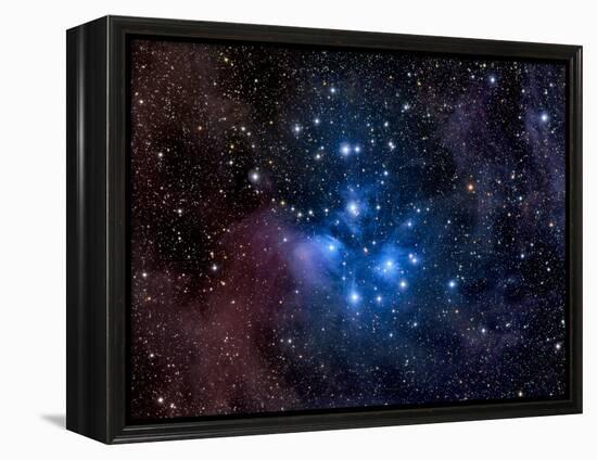 Pleiades, also known as the Seven Sisters-Stocktrek Images-Framed Premier Image Canvas