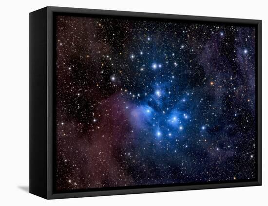 Pleiades, also known as the Seven Sisters-Stocktrek Images-Framed Premier Image Canvas