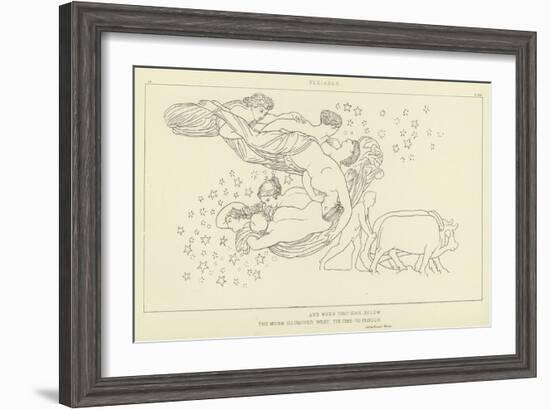 Pleiades-John Flaxman-Framed Giclee Print