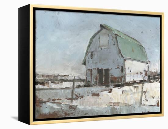 Plein Air Barn I-null-Framed Stretched Canvas