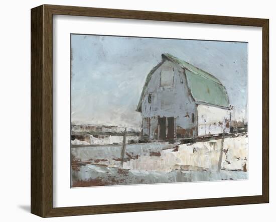 Plein Air Barn I-null-Framed Art Print