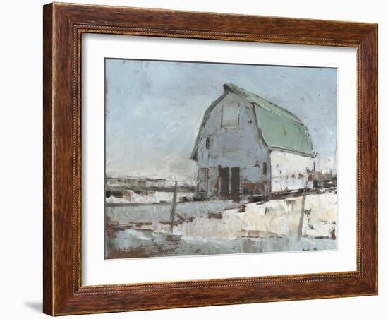 Plein Air Barn I-null-Framed Art Print