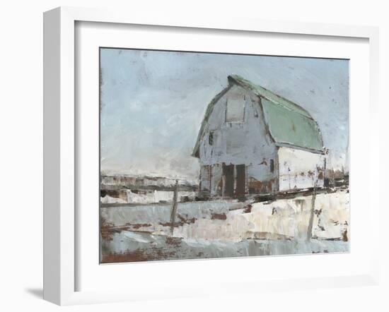 Plein Air Barn I-null-Framed Art Print