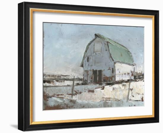 Plein Air Barn I-null-Framed Art Print