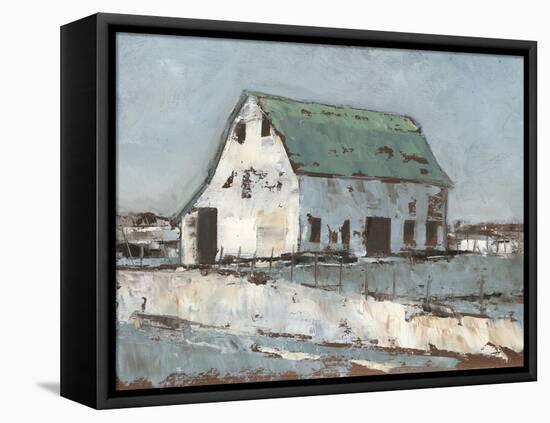 Plein Air Barn II-null-Framed Stretched Canvas