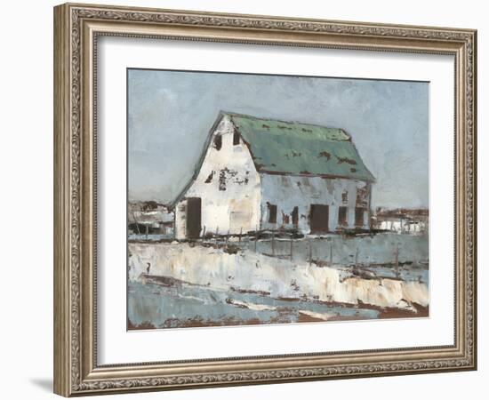 Plein Air Barn II-null-Framed Art Print