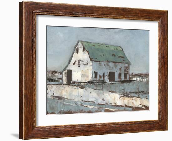 Plein Air Barn II-null-Framed Art Print