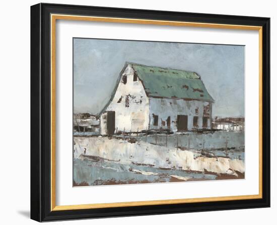 Plein Air Barn II-null-Framed Art Print