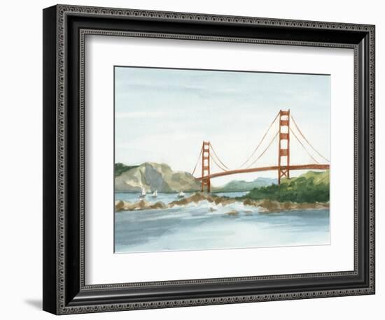 Plein Air Cityscape III-Ethan Harper-Framed Art Print