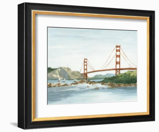 Plein Air Cityscape III-Ethan Harper-Framed Art Print