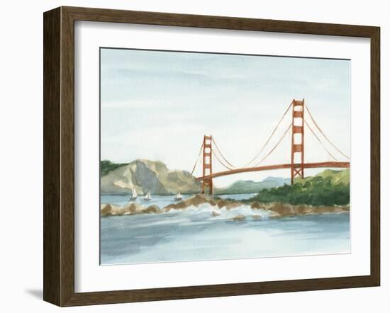 Plein Air Cityscape III-Ethan Harper-Framed Art Print