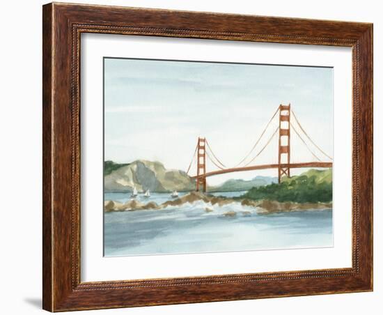 Plein Air Cityscape III-Ethan Harper-Framed Art Print