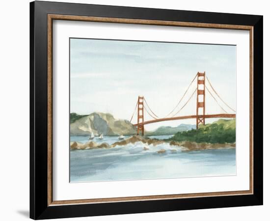 Plein Air Cityscape III-Ethan Harper-Framed Art Print