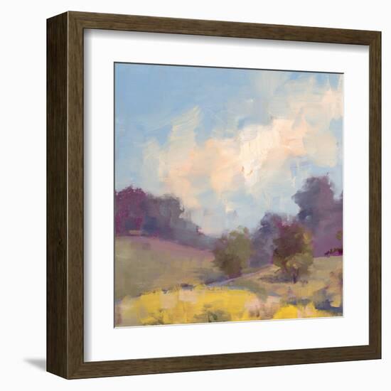 Plein Air Hill Side-Jill Schultz McGannon-Framed Art Print