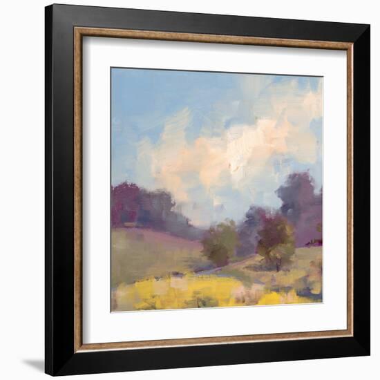 Plein Air Hill Side-Jill Schultz McGannon-Framed Art Print