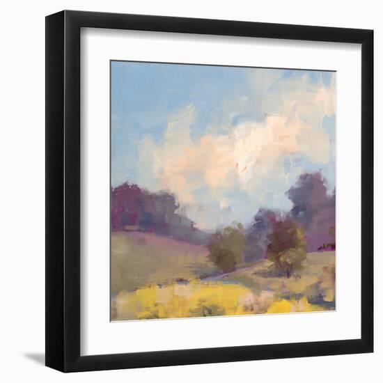 Plein Air Hill Side-Jill Schultz McGannon-Framed Art Print