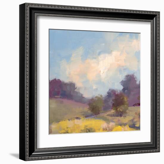 Plein Air Hill Side-Jill Schultz McGannon-Framed Art Print