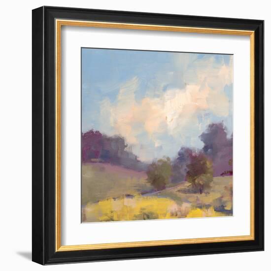 Plein Air Hill Side-Jill Schultz McGannon-Framed Art Print