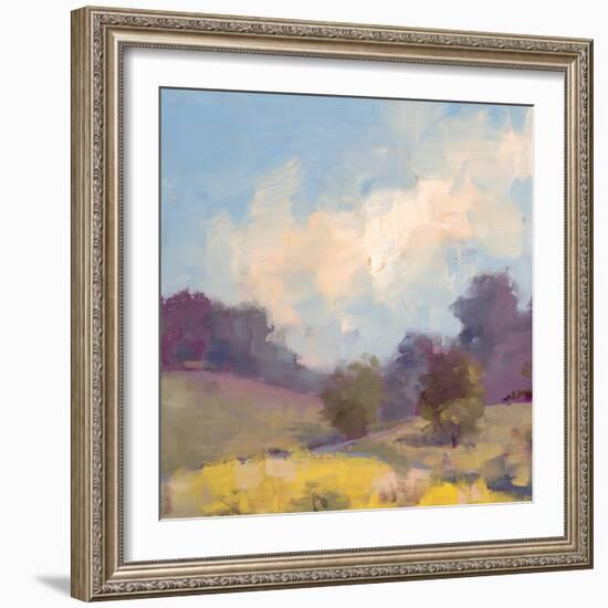 Plein Air Hill Side-Jill Schultz McGannon-Framed Art Print