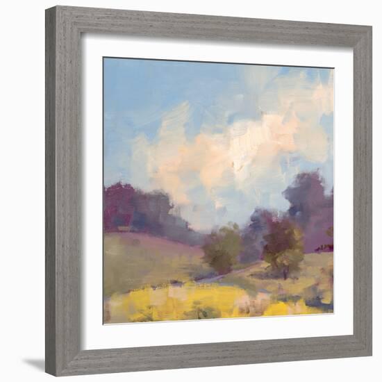 Plein Air Hill Side-Jill Schultz McGannon-Framed Art Print