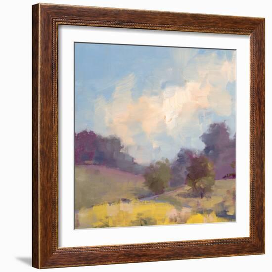 Plein Air Hill Side-Jill Schultz McGannon-Framed Art Print