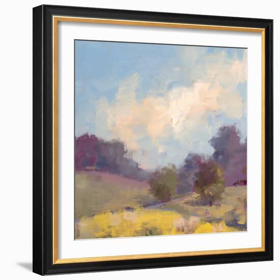 Plein Air Hill Side-Jill Schultz McGannon-Framed Art Print