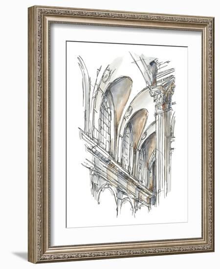 Plein Air Interior Study I-Ethan Harper-Framed Art Print