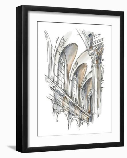 Plein Air Interior Study I-Ethan Harper-Framed Art Print