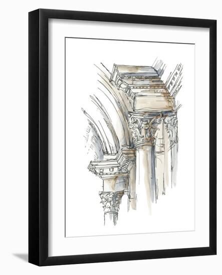 Plein Air Interior Study IV-Ethan Harper-Framed Art Print