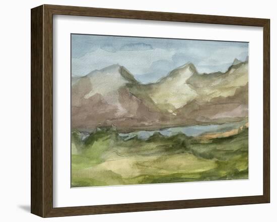 Plein Air Landscape II-Ethan Harper-Framed Art Print