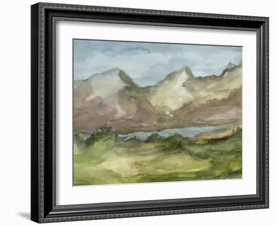 Plein Air Landscape II-Ethan Harper-Framed Art Print