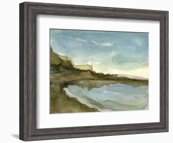 Plein Air Landscape III-Ethan Harper-Framed Art Print