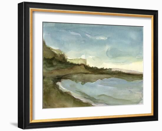 Plein Air Landscape III-Ethan Harper-Framed Art Print