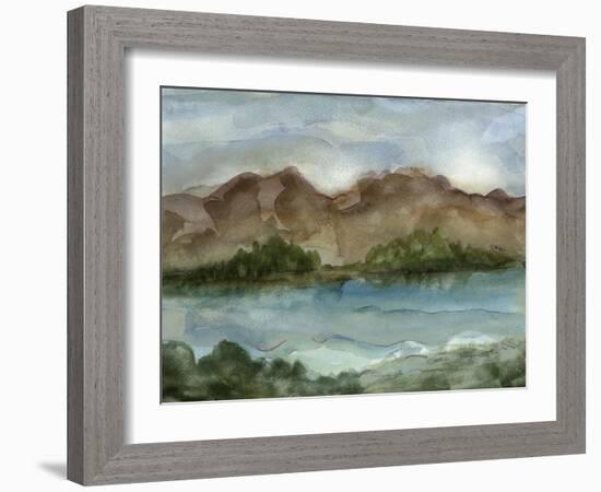 Plein Air Landscape IV-Ethan Harper-Framed Art Print