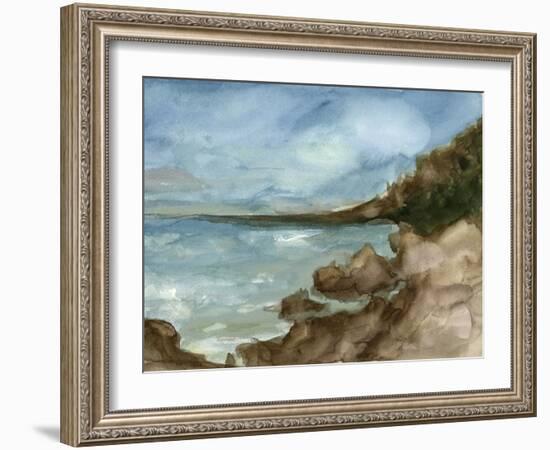 Plein Air Landscape V-Ethan Harper-Framed Art Print