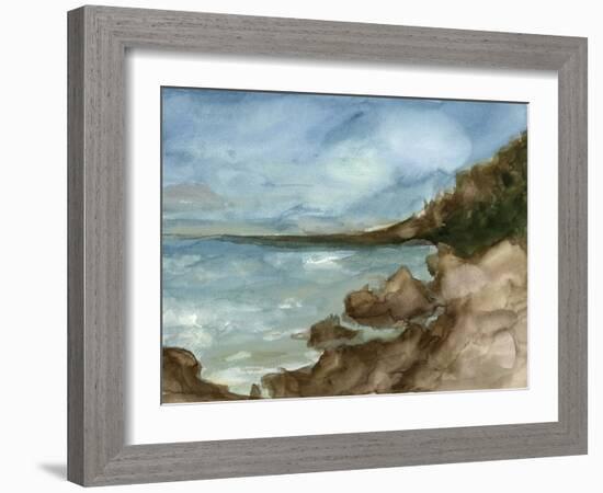 Plein Air Landscape V-Ethan Harper-Framed Art Print