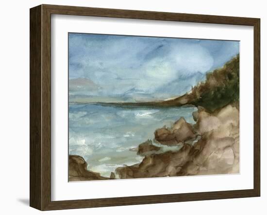 Plein Air Landscape V-Ethan Harper-Framed Art Print