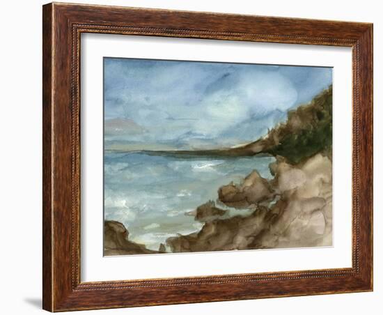 Plein Air Landscape V-Ethan Harper-Framed Art Print