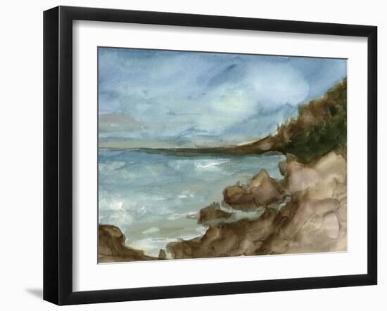 Plein Air Landscape V-Ethan Harper-Framed Art Print