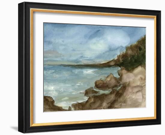 Plein Air Landscape V-Ethan Harper-Framed Art Print