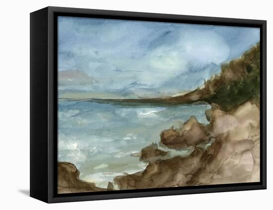 Plein Air Landscape V-Ethan Harper-Framed Stretched Canvas