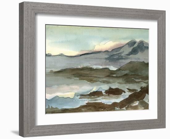 Plein Air Landscape VI-Ethan Harper-Framed Art Print