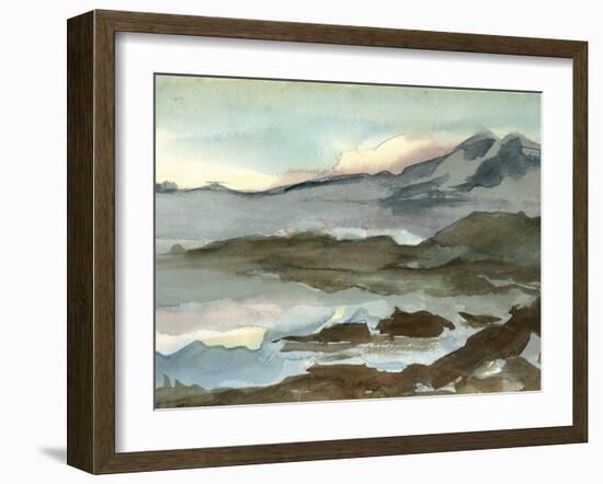 Plein Air Landscape VI-Ethan Harper-Framed Art Print