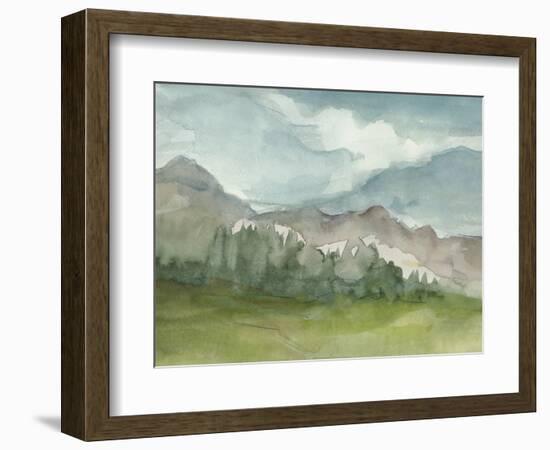 Plein Air Mountain View II-Ethan Harper-Framed Art Print