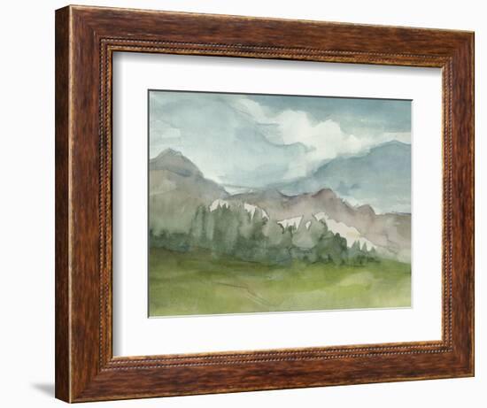 Plein Air Mountain View II-Ethan Harper-Framed Art Print